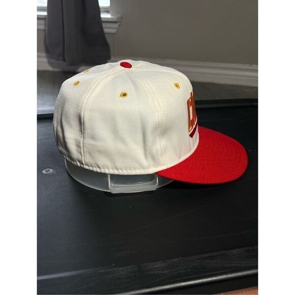 Vintage 90s Kansas City Chiefs NFL Double Logo Cap - Picture 2 of 5
